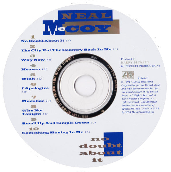 Neal McCoy : No Doubt About It (CD, Album)