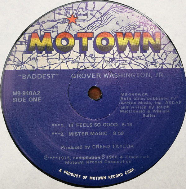 Grover Washington, Jr. : Baddest (2xLP, Comp)