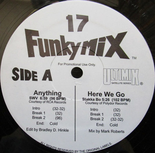 Various : Funkymix 17 (3x12", Comp, Promo)