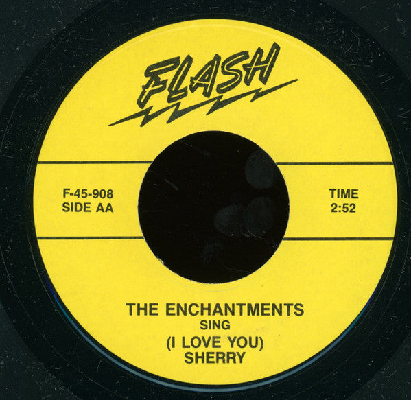 Jesse Belvin / The Enchantments (3) : Baby Don't Go / (I Love You) Sherry (7", Unofficial)