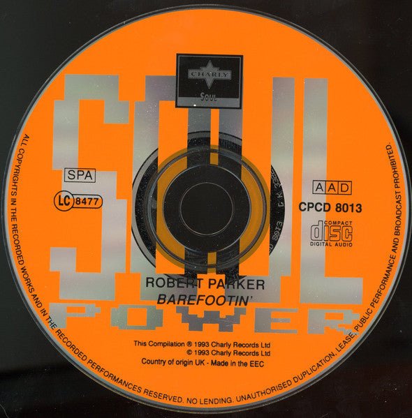 Robert Parker : Barefootin' (CD, Comp)