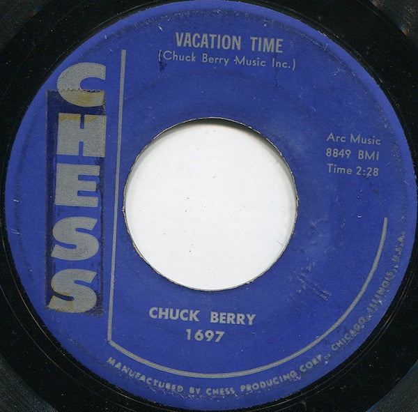 Chuck Berry : Beautiful Delilah (7", Single, Mono)