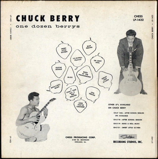 Chuck Berry : One Dozen Berrys (LP, Album, Mono)