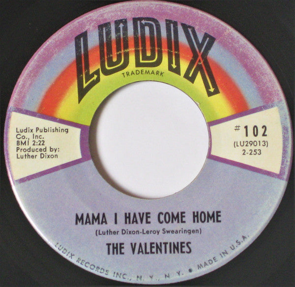 The Valentines (15) : Johnny One Heart (7")