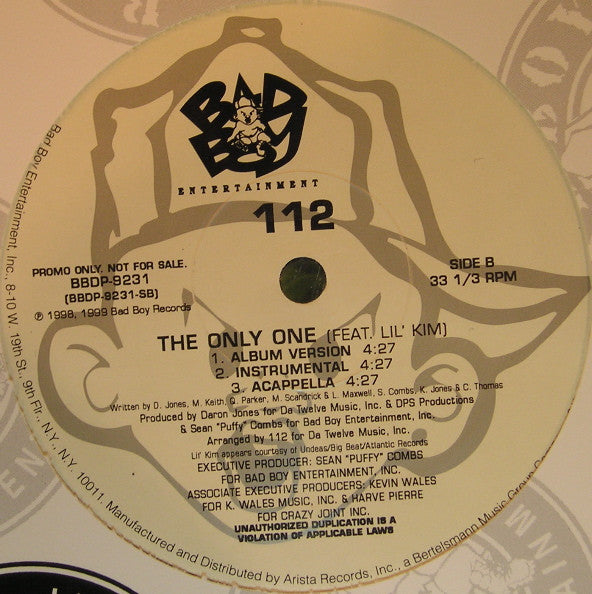 112 : Love You Like I Did (12", Single, Promo)