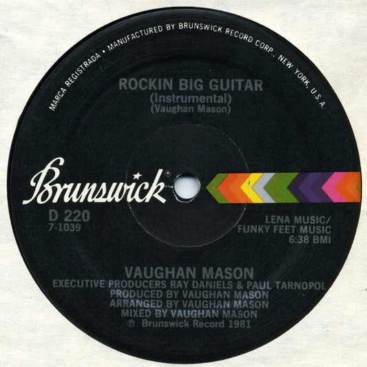Vaughan Mason : Jammin Big Guitar (12")