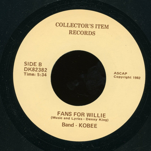 Kobee (2) : Stars For Willie / Fans For Willie (7")