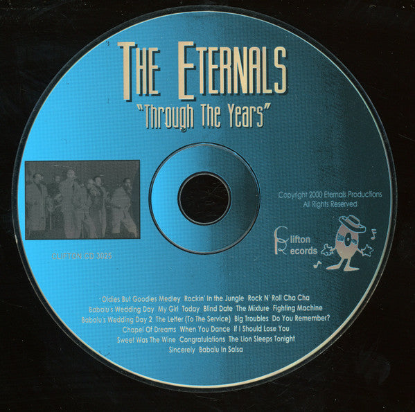 The Eternals (3) : The Eternals, Through The Years (CD, Comp)