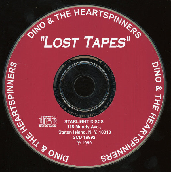 Dino & The Heartspinners : Lost Tapes (CD)