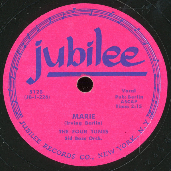 The Four Tunes : I Gambled With Love / Marie (10")