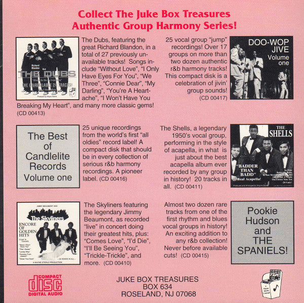 Various : Legends Of Doo-Wop - Volume One (CD, Comp)
