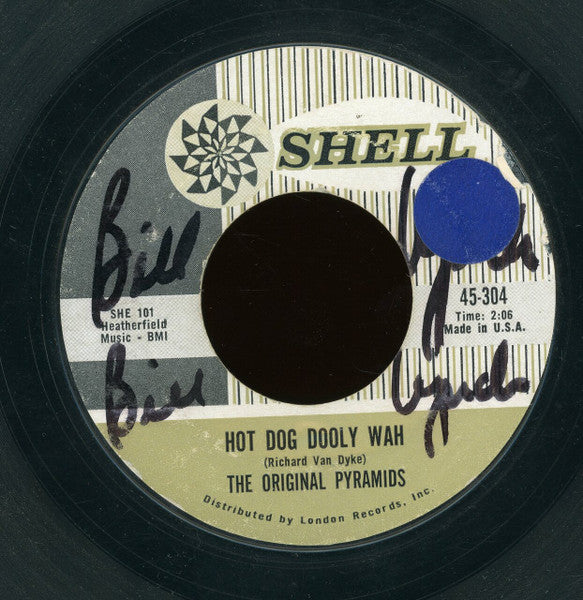The Pyramids (8) : Ankle Bracelet / Hot Dog Dooly Wah (7", Styrene, Ter)