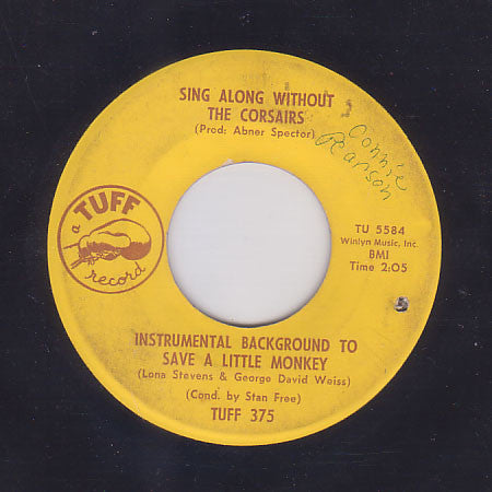The Corsairs : Save A Little Monkey (7", Single)