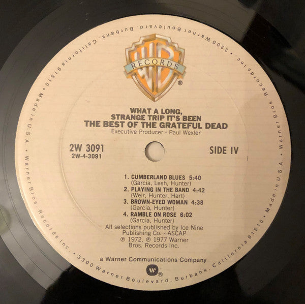 The Grateful Dead : What A Long Strange Trip It's Been (2xLP, Comp, Club)