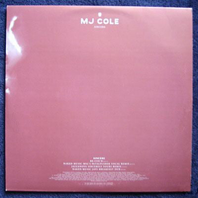 MJ Cole : Sincere (Remixes) (2x12")