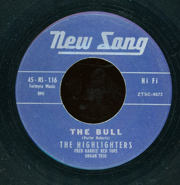 The Highlighters (2) : Flang Dang Do / The Bull (7", RE, Unofficial)