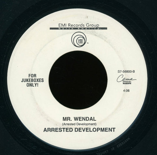 Arrested Development : Revolution (7", Single, Jukebox)