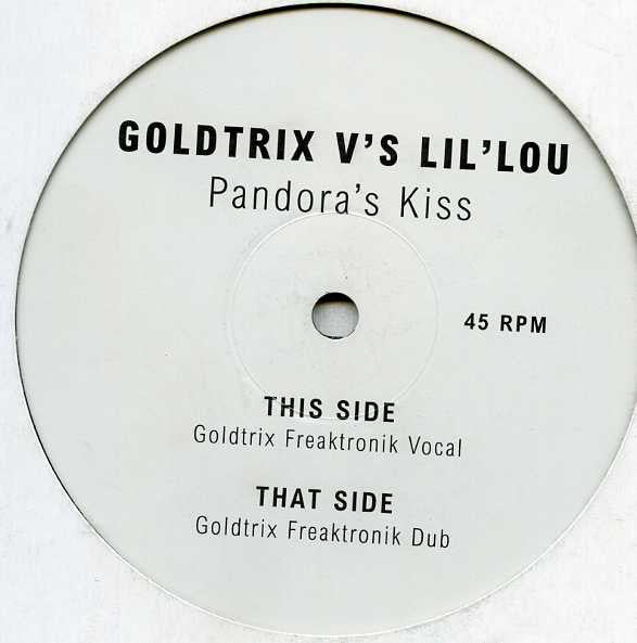 Goldtrix V's Lil' Lou : Pandora's Kiss (12", Promo)