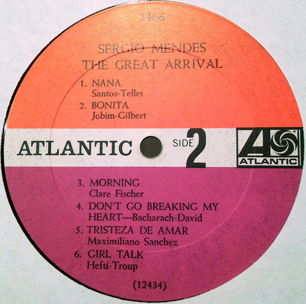 Sérgio Mendes : The Great Arrival (LP, Album, Mono, RP, Gat)
