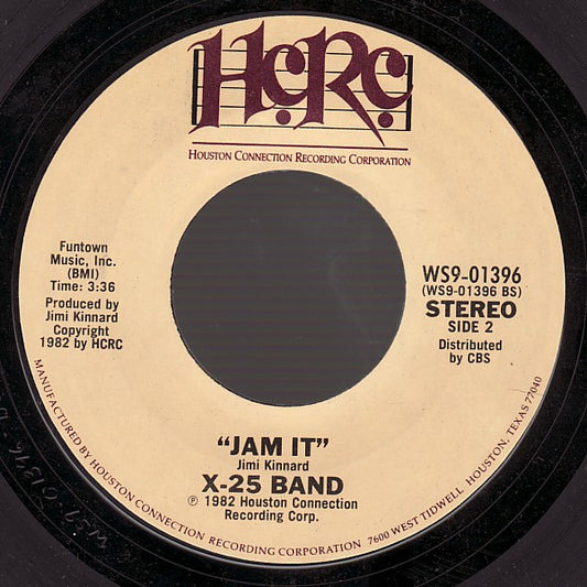 X-25 Band : Black Hole Bop (7", Styrene)