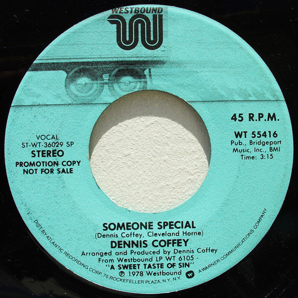 Dennis Coffey : Gimme That Funk / Someone Special (7", Promo)