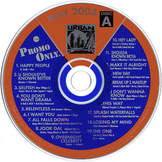 Various : Promo Only Urban Radio: May 2004 (2xCD, Comp, Promo)