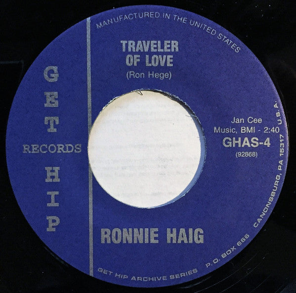 Ronnie Haig : Hey Little Baby (7", RE)