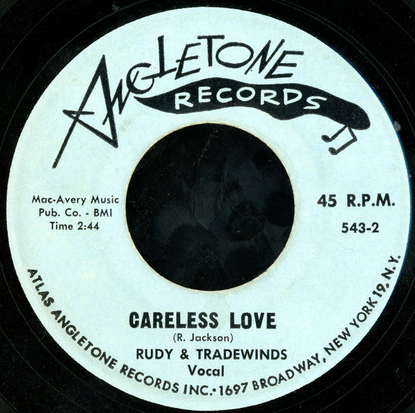 Rudy & Tradewinds : Unemployed / Careless Love (7")