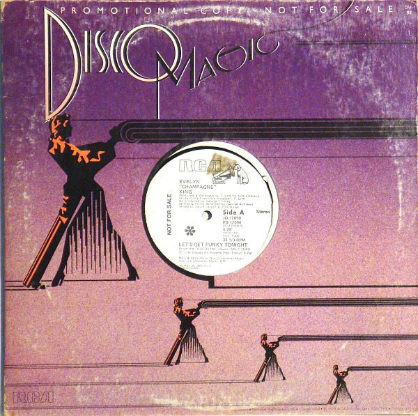 Evelyn King : Let's Get Funky Tonight (12", Promo)
