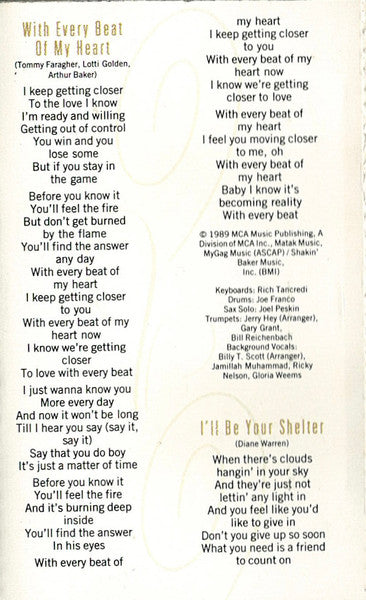 Taylor Dayne : Can't Fight Fate (Cass, Album, Chr)