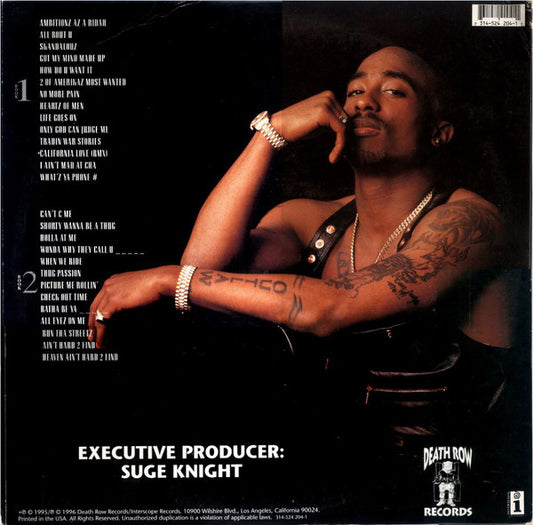 2Pac : All Eyez On Me (4xLP, Album)