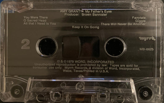 Amy Grant : My Father's Eyes (Cass, Album)