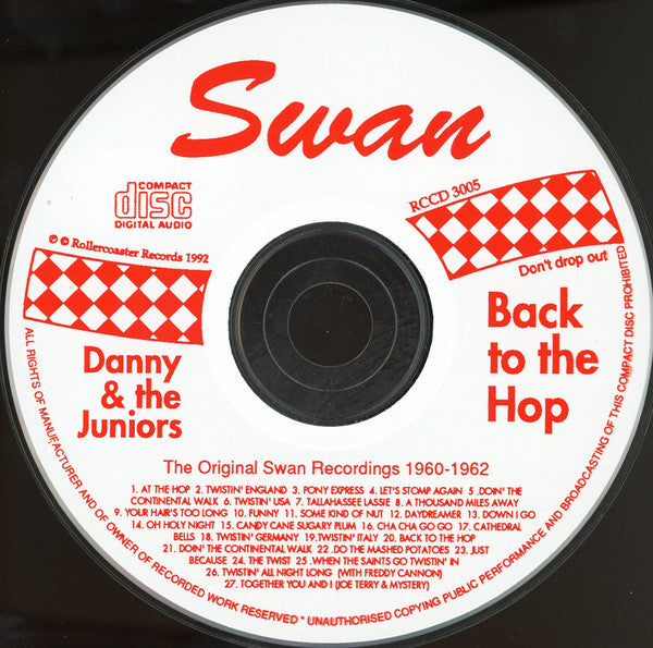 Danny & The Juniors : Back To The Hop - The Original Swan Recordings 1960-1962 (CD, Comp)