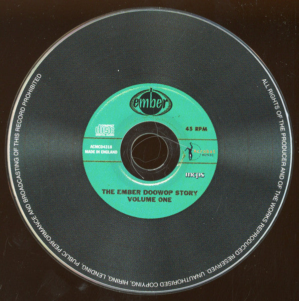 Various : The Ember Doowop Story Vol. 1 (CD, Comp)