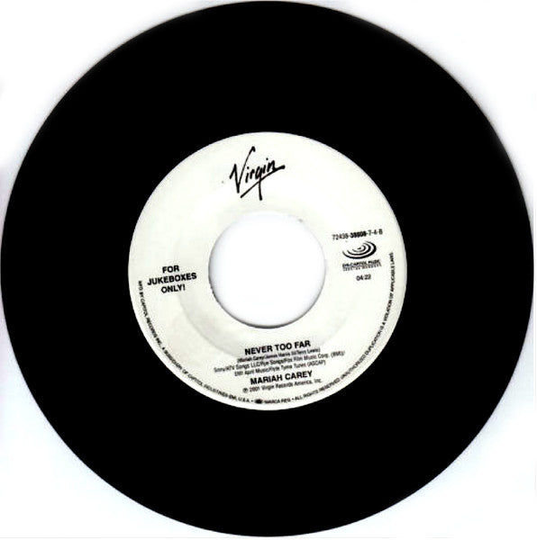 Mariah Carey : Loverboy (7", Jukebox)