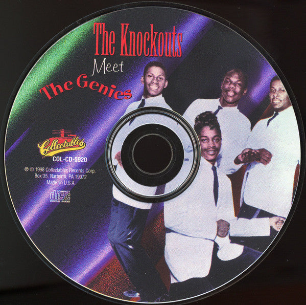 The Knockouts (2), The Genies : The Knockouts Meet The Genies (CD, Comp)