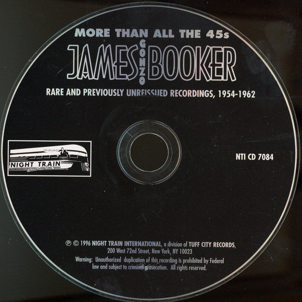 James Booker : Gonzo: More Than All The 45's (CD, Comp)