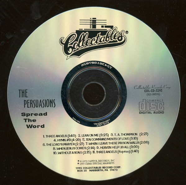 The Persuasions : Spread The Word (CD, Album)