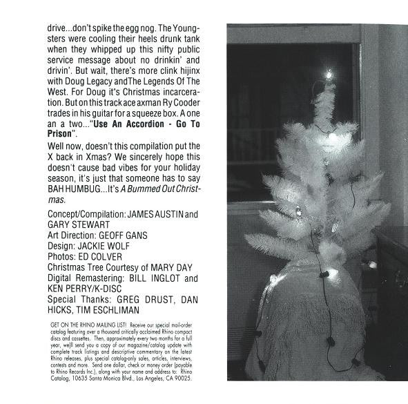 Various : Bummed Out Christmas! (CD, Comp, RM)