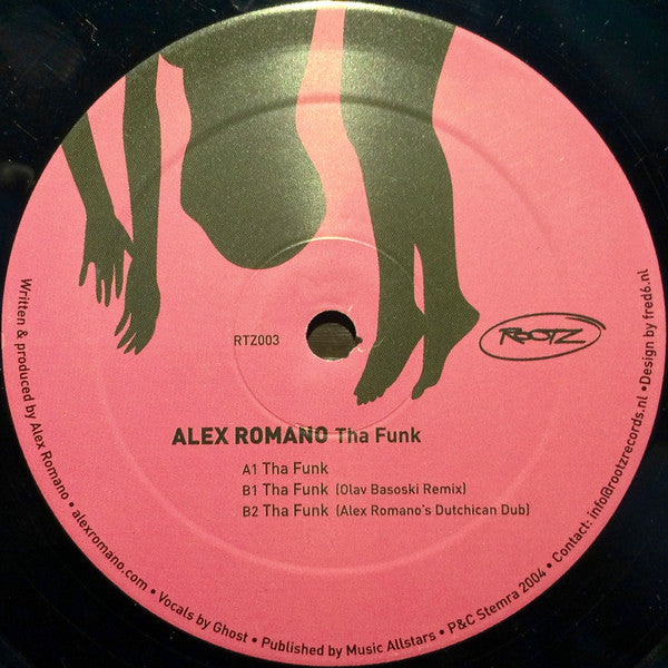 Alex Romano : Tha Funk (12")