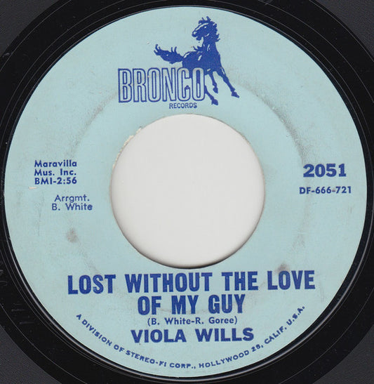 Viola Wills : I Got Love / Lost Without The Love Of My Guy (7", Styrene)