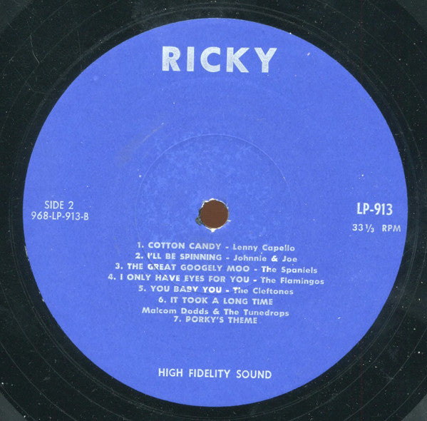 Various, Porky Chedwick : Dusty Discs: Volume No. 3 (LP, Comp)