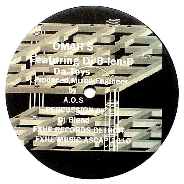 Roy Davis Jr. / Omar-S Featuring DJ Blend (2) : All I Do / Da-Teys (12")