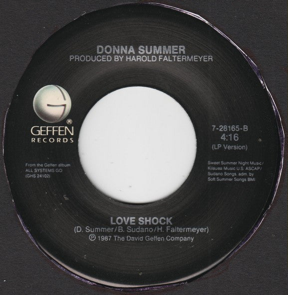 Donna Summer With Mickey Thomas : Only The Fool Survives (7")