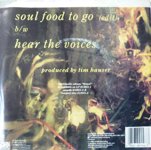 The Manhattan Transfer : Soul Food To Go (7", Promo)