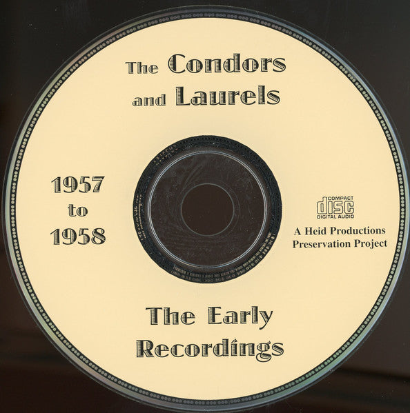 The Condors (3), Laurels (2) : The Early Recordings (CD, Comp)