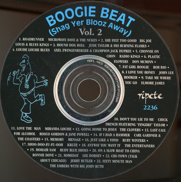Various : Boogie Beat (Shag Yer Blooz Away) Vol. 2 (CD, Comp)