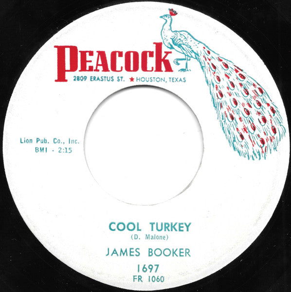 James Booker : Gonzo / Cool Turkey (7", Single)