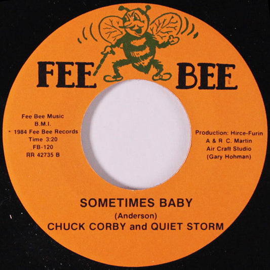 Chuck Corby And Quiet Storm : Bandit On The Loose (7")