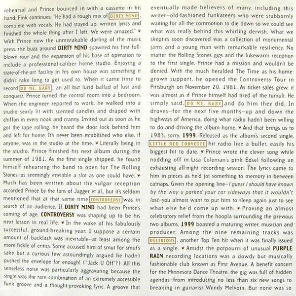 Prince : The Hits 2 (CD, Comp, Club)